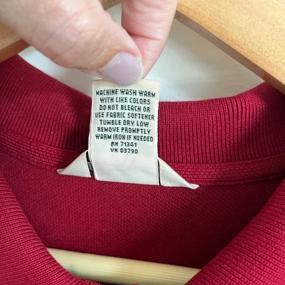 L.L. Bean Wrinkle Resistant Double L Men’s Solid Polo in Medium Tall EUC - Picture 6 of 10